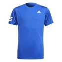 Koszulka dziecięca adidas  Boys Club 3STR Tee Blue