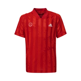 Koszulka dziecięca adidas Boys F Lift Tee Scarlet/Pink