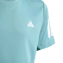 Koszulka dziecięca adidas  Club Tennis 3-Stripes T-Shirt Kids Powder Teal