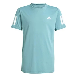 Koszulka dziecięca adidas Club Tennis 3-Stripes T-Shirt Kids Powder Teal