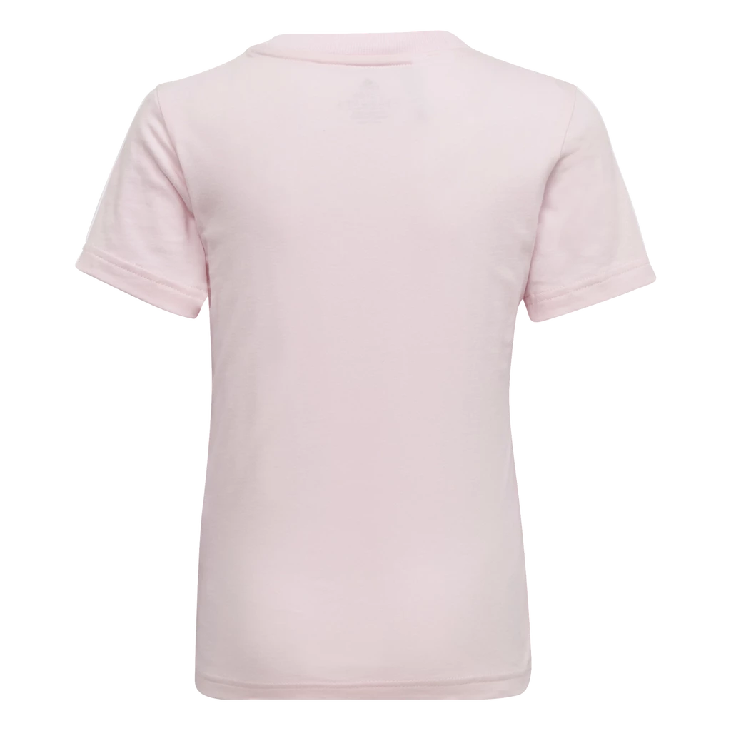 Koszulka dziecięca adidas  Essentials 3-Stripes Clear Pink
