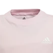 Koszulka dziecięca adidas  Essentials 3-Stripes Clear Pink