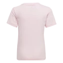 Koszulka dziecięca adidas  Essentials 3-Stripes Clear Pink