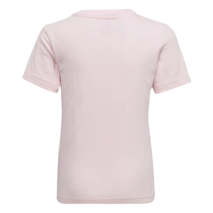 Koszulka dziecięca adidas  Essentials 3-Stripes Clear Pink