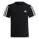 Koszulka dziecięca adidas  Essentials 3-Stripes T-Shirt Black