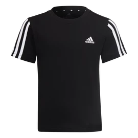 Koszulka dziecięca adidas Essentials 3-Stripes T-Shirt Black