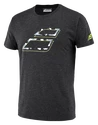 Koszulka dziecięca Babolat  Aero Cotton Tee Boy Black Heather