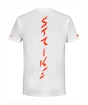 Koszulka dziecięca Babolat  Strike Cotton Tee Jr White/Strike Red