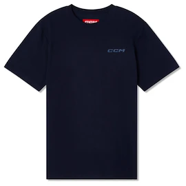 Koszulka dziecięca CCM Casual Tee Navy