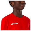 Koszulka dziecięca CCM  Lightweight Training Red