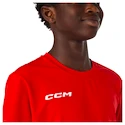 Koszulka dziecięca CCM  Lightweight Training Red