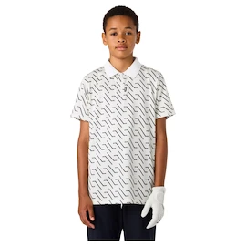 Koszulka dziecięca CCM Polo Print Blanc