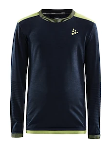 Koszulka dziecięca Craft  Fuseknit Comfort Junior dark blue 122 cm