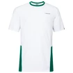 Koszulka dziecięca Head  Club Tech White/Green