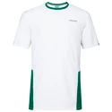 Koszulka dziecięca Head  Club Tech White/Green
