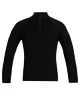 Koszulka dziecięca Icebreaker  K 260 Tech LS Half Zip BLACK