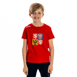 Koszulka dziecięca Kappa Logo Kafers Statní Znak Red
