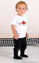 Koszulka dziecięca Roster Hockey  IMPORTED FROM CANADA 68 cm, Czarny