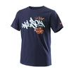Koszulka dziecięca Wilson  Paris Hope Tech Tee Y Peacoat