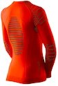 Koszulka dziecięca X-Bionic  Invent 4.0 Round Neck LG SL Teal Sunset Orange/Anthracite