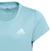 Koszulka dziewczęca adidas Aeroready 3-Stripes Tee Mint Ton