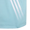 Koszulka dziewczęca adidas Aeroready 3-Stripes Tee Mint Ton