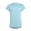 Koszulka dziewczęca adidas Aeroready 3-Stripes Tee Mint Ton