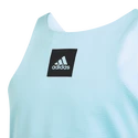 Koszulka dziewczęca adidas  Girls Match Tank Aqua