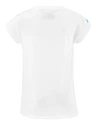 Koszulka dziewczęca Babolat  Exercise Cotton Tee Girl White