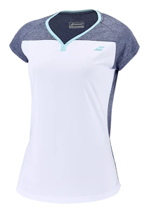 Koszulka dziewczęca Babolat  Play Cap Sleeve Top Girl