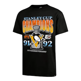 Koszulka męska 47 Brand NHL Pittsburgh Penguins Graphic ’47 Drop Shoulder Tee
