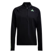 Koszulka męska adidas  Adizero Warm 1/2 Zip LS Black