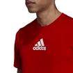 Koszulka męska adidas Aeroready 3-Stripes Back Tee Scarlet
