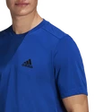 Koszulka męska adidas Aeroready Designed 2 Move FeelReady Sport Tee Royal Blue