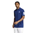 Koszulka męska adidas  Club 3 Stripes Polo Dark Blue