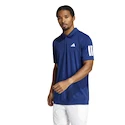 Koszulka męska adidas  Club 3 Stripes Polo Dark Blue