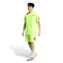 Koszulka męska adidas  Club 3 Stripes Tee Lucid Lemon