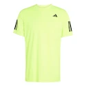 Koszulka męska adidas  Club 3 Stripes Tee Lucid Lemon