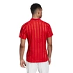 Koszulka męska adidas  Freelift Polo E Scarlet/White