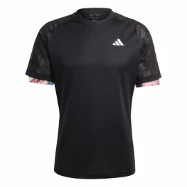 Koszulka męska adidas Melbourne Ergo Tennis HEAT.RDY Raglan T-Shirt Black