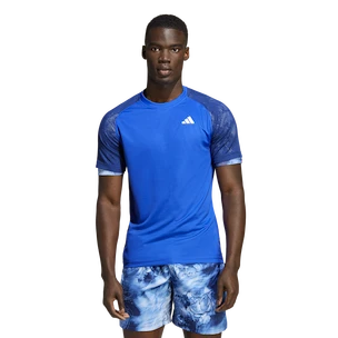 Koszulka męska adidas  Melbourne Ergo Tennis HEAT.RDY Raglan T-Shirt Blue