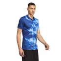 Koszulka męska adidas  Melbourne Tennis HEAT.RDY FreeLift Polo Shirt Blue
