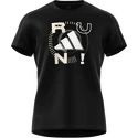 Koszulka męska adidas  Performance Run Logo 1 Black