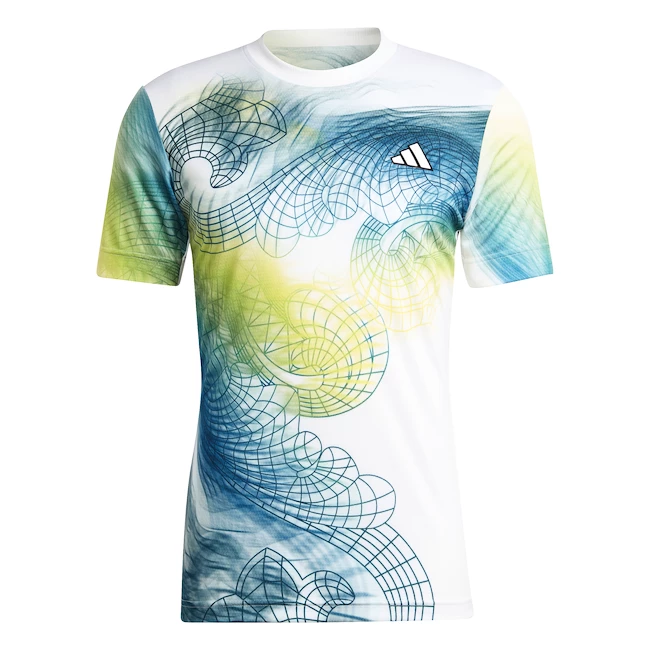 Koszulka męska adidas  Printed Tee Pro White