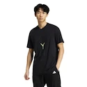 Koszulka męska adidas  Rackets Graphic Tee Black