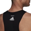 Koszulka męska adidas  Run Logo Tank Black