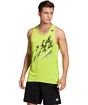 Koszulka męska adidas  Speed Singlet green
