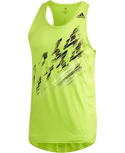 Koszulka męska adidas  Speed Singlet green