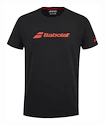 Koszulka męska Babolat  Exercise Babolat Tee Men Black S