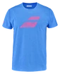 Koszulka męska Babolat  Exercise Big Flag Tee Men French Blue